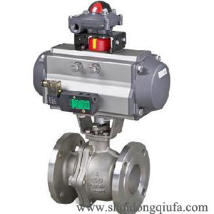 硬密封不銹鋼氣動球閥